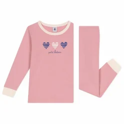 Petit Bateau Pyjama Brexo Coton Bio | Vieux Rose
