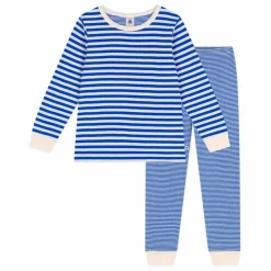 Enfant Petit Bateau Pyjama Brian Coton Bio |