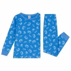 Enfant Petit Bateau Pyjama Brighton Coton Bio |