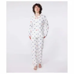 Femme Petit Bateau Nuit|Pyjama Britany Coton Bio |