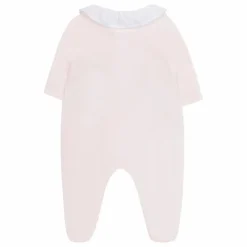 Tartine et Chocolat Pyjama Brodé Alphabet | Rose pâle Discount