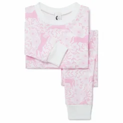 Enfant Sleepy Doe Pyjama Chevaux Coton Bio |
