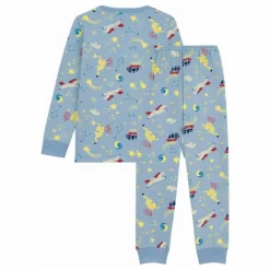 Clearance Petit Bateau Pyjama Constellation Coton Bio | Bleu