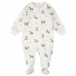 Petit Lem Pyjama Côtelé Corgis Coton Bio |