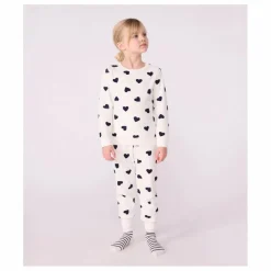 Enfant Petit Bateau Nuit, Sous-Vêtements|Pyjama Cœurs Modal |