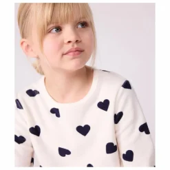 Enfant Petit Bateau Nuit, Sous-Vêtements|Pyjama Cœurs Modal |