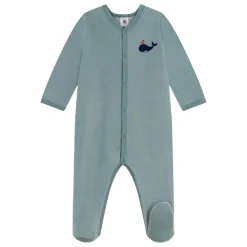 Petit Bateau Pyjama Dors Bien Baleine Coton Bio |