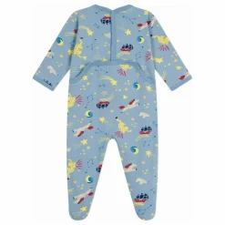 Petit Bateau Pyjama Dors Bien Constellation Coton Bio | Bleu