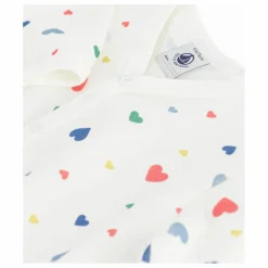 Petit Bateau Pyjamas, Sous-Vêtements|Pyjamas Et Bodies|Pyjama Dors Bien Cœurs Coton Bio |