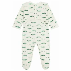 Petit Bateau Pyjamas, Sous-Vêtements|Pyjamas, Sous-Vêtements|Pyjama Dors Bien Pont Dos Crocodiles Coton Bio |