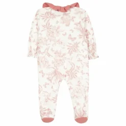 Tartine et Chocolat Pyjama Dors-bien Toile de Jouy | Rose pêche Sale
