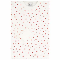 Sale Sleepy Doe Pyjama Etoiles Coton Bio | Blanc