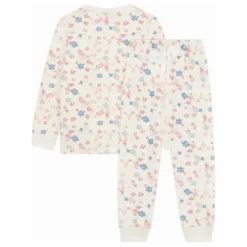 Enfant Petit Bateau Nuit, Sous-Vêtements|Pyjama Fleuri Coton Bio |