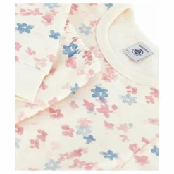 Enfant Petit Bateau Nuit, Sous-Vêtements|Pyjama Fleuri Coton Bio |