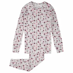 Enfant Petit Lem Nuit, Sous-Vêtements|Pyjama Fleuri Modal et Coton Bio |