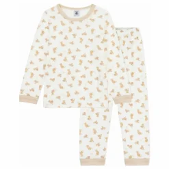 Enfant Petit Bateau Nuit, Sous-Vêtements|Pyjama Guépards Coton Bio |