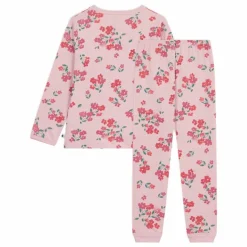 Enfant Petit Bateau Pyjama Léger Fleuri Coton Bio |