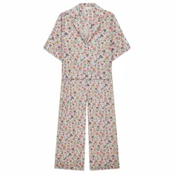 Louise Misha Pyjama Louka Wild Flowers Double Gaze de Coton Bio - Collection Femme | Crème