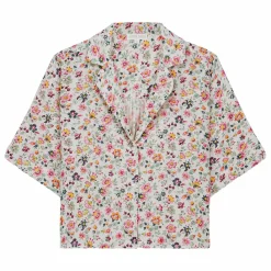 Louise Misha Pyjama Louka Wild Flowers Double Gaze de Coton Bio - Collection Femme | Crème