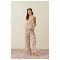Hot Louise Misha Pyjama Minalon Coton Bio - Collection Femme | Crème