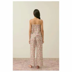 Hot Louise Misha Pyjama Minalon Coton Bio - Collection Femme | Crème