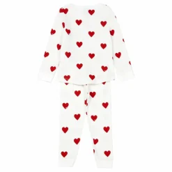 Petit Bateau Pyjama Mison Coton Bio | Blanc