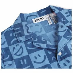 Enfant Molo Nuit, Sous-Vêtements|Nuit, Sous-Vêtements|Pyjama Short Lexi Damier Coton Bio |