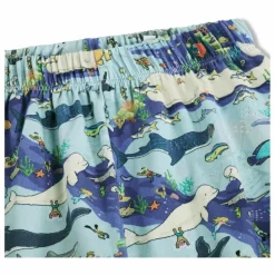 Enfant Molo Pyjama Short Luvis Baleines Coton Bio |
