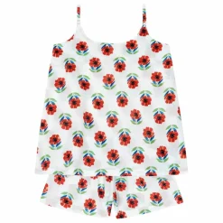Enfant Lucas du Tertre Nuit, Sous-Vêtements|Pyjama Strappy Anémones |