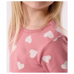Online Petit Bateau Pyjama Tacourt Coton Bio | Vieux Rose