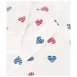 New Petit Bateau Pyjama Toxa Coton Bio | Ecru