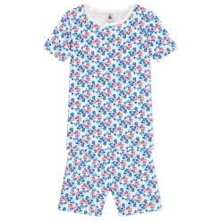 Enfant Petit Bateau Nuit, Sous-Vêtements|Pyjashort Bruni Snug Coton Bio |