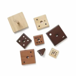 Kid's Concept Pyramide à empiler | Marron Online