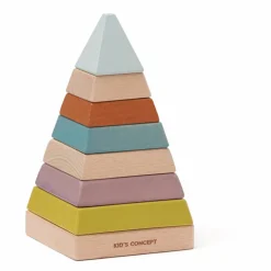 Kid's Concept Jouets D'Éveil|Pyramide à empiler en bois