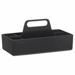 Outlet Vitra Rangement Toolbox en plastique recyclé - Arik Levy | Noir