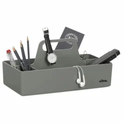 Sale Vitra Rangement Toolbox en plastique recyclé - Arik Levy | Gris Mousse