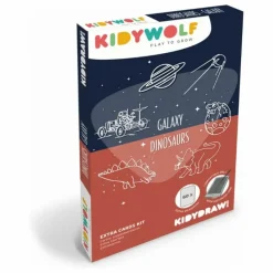 Kidywolf Recharge pour Kidydraw Mini - Galaxie et dinosaures