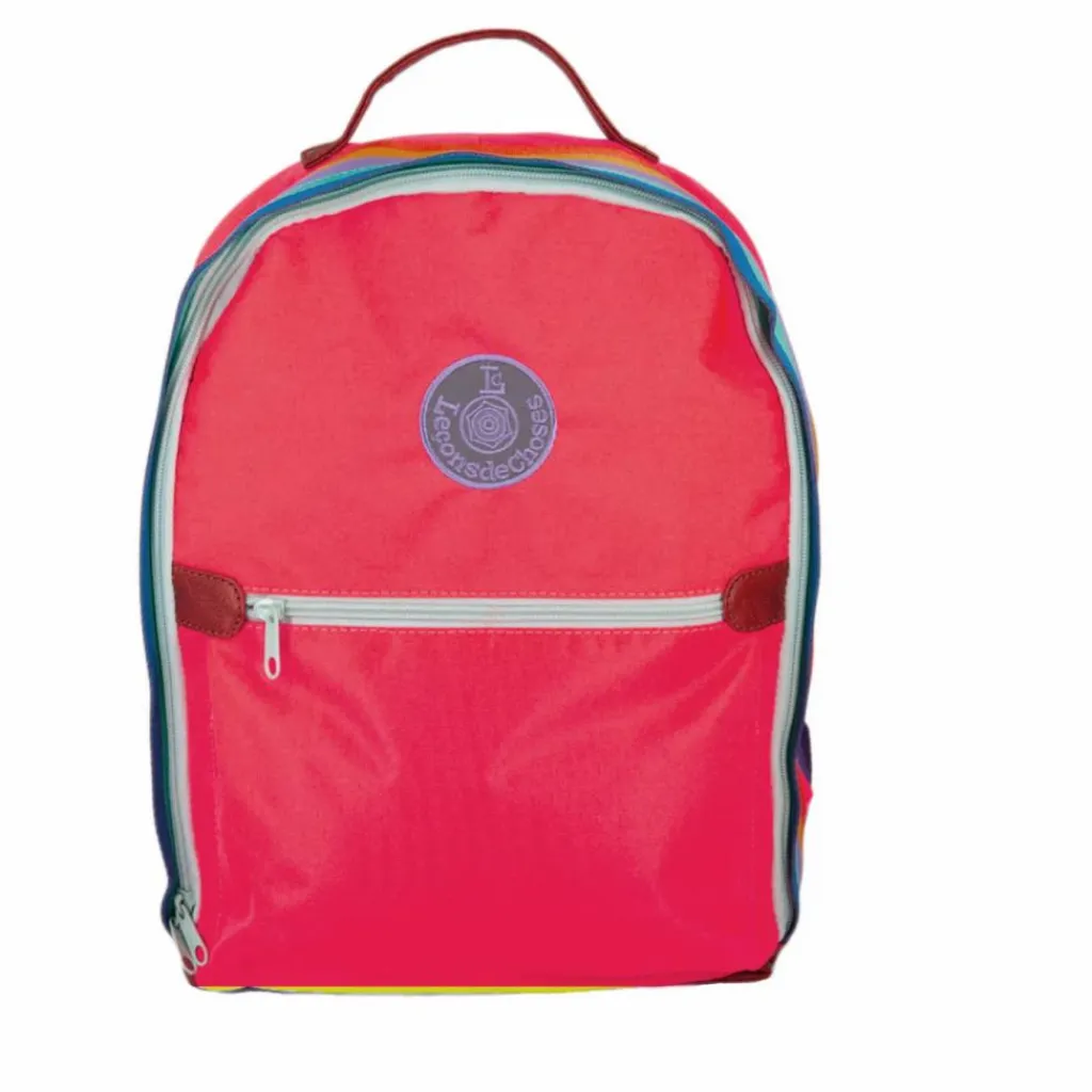 Discount Leçons de choses Retro School bag | Rouge