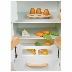 Tender Leaf Toys Réfrigérateur et ses accessoires en bois