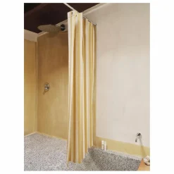 Sale Ferm Living Rideau de douche Chambray | Jaune