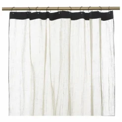 Clearance Haomy Rideau en lin Calvi Naturel