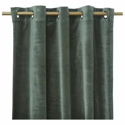 Outlet Haomy Rideau en velours Dehli | Gris bleuté