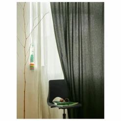 La cerise sur le gâteau Rideau Léonie | Vert mousse Outlet