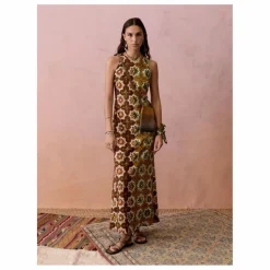 Hot Boteh Robe Alhambra | Ocre