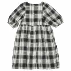 Enfant brunobruno nation Robes, Combinaisons|Robe Alva Carreaux Coton Bio |