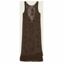 OAS Robe Astrea Ari Crochet | Marron