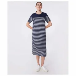 Femme Petit Bateau Robes, Combinaisons|Robe Babiana Coton Bio |