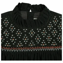 Online Bonton Robe Babouchka Velours Côtelé | Vert foncé