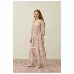 Louise Misha Robe Bali Coton Bio - Collection Femme | Crème