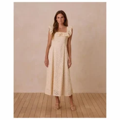 Rylee + Cru Robe Bianca | Ecru
